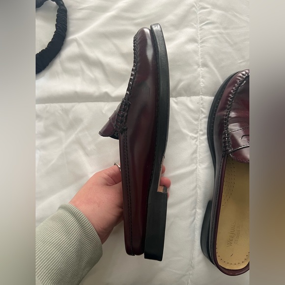 Weejuns mules dark burgundy - Picture 2 of 4